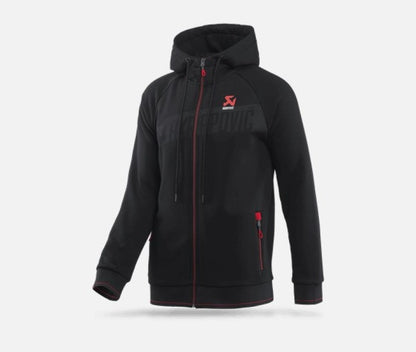 Akrapovic Akrapovic Mens Corpo Zip Hoodie Black - Large