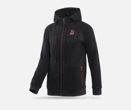 Akrapovic Akrapovic Mens Corpo Zip Hoodie Black - Large