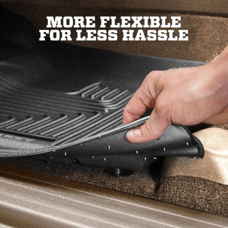 Husky Liners 2022 Nissan Pathfinder/Infiniti QX60 Weatherbeater Black Front & 2nd Seat Floor Liners