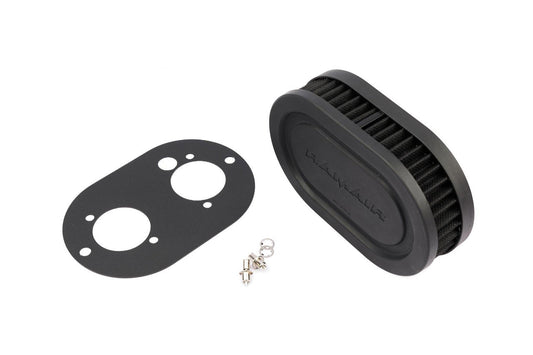 Ramair Pleated Carburettor Intake Air Filter Baseplate to fit Dellorto 40 DHLA - 40mm