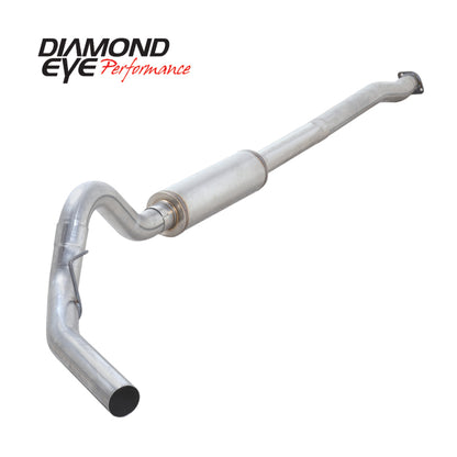 Diamond Eye Performance Diamond Eye KIT 4in Catback Single GAS AL FORD 3.5L F150 ECO-BOOST 11-13