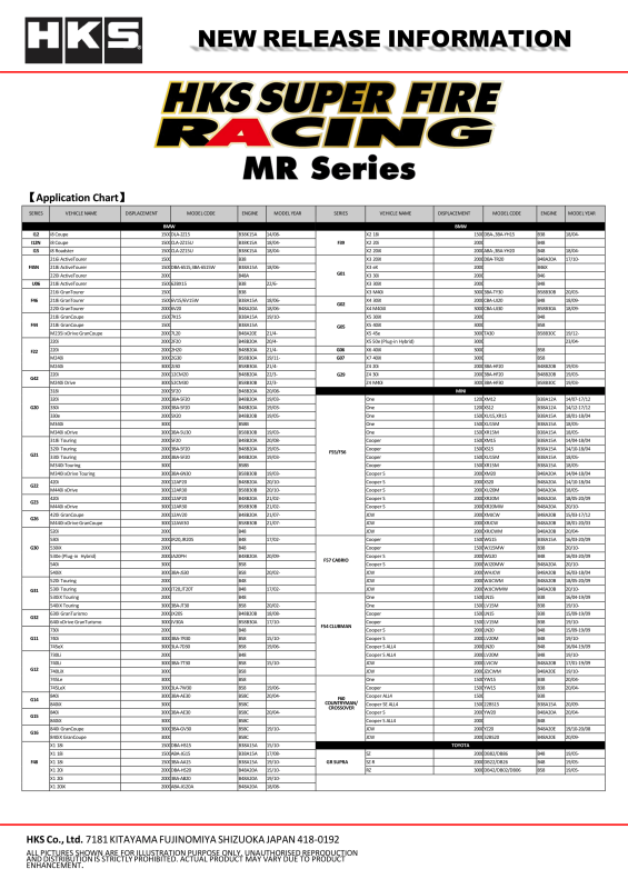 hks-50003-mr40xlb