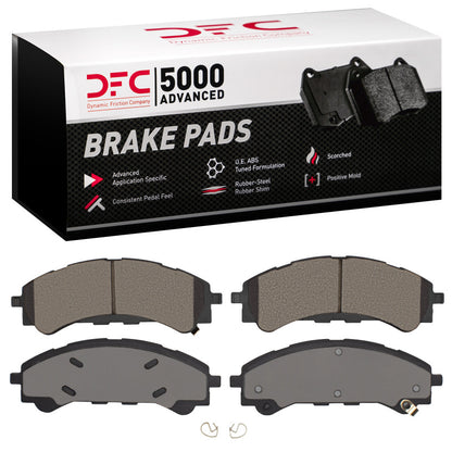 DFC 19-25 Ford Ranger (USA/Canada) Front 5000 Advanced Ceramic Brake Pads
