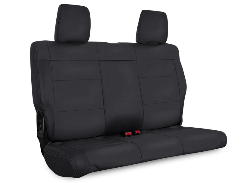 PRP Seats PRP 07-10 Jeep Wrangler JK Rear Seat Covers/2 door - All Black