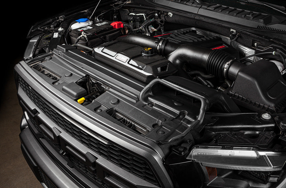 COBB 8F1700 FORD REDLINE CARBON FIBER COOLANT COVER F-150 ECOBOOST RAPTOR/LIMITED/3.5L/2.7L