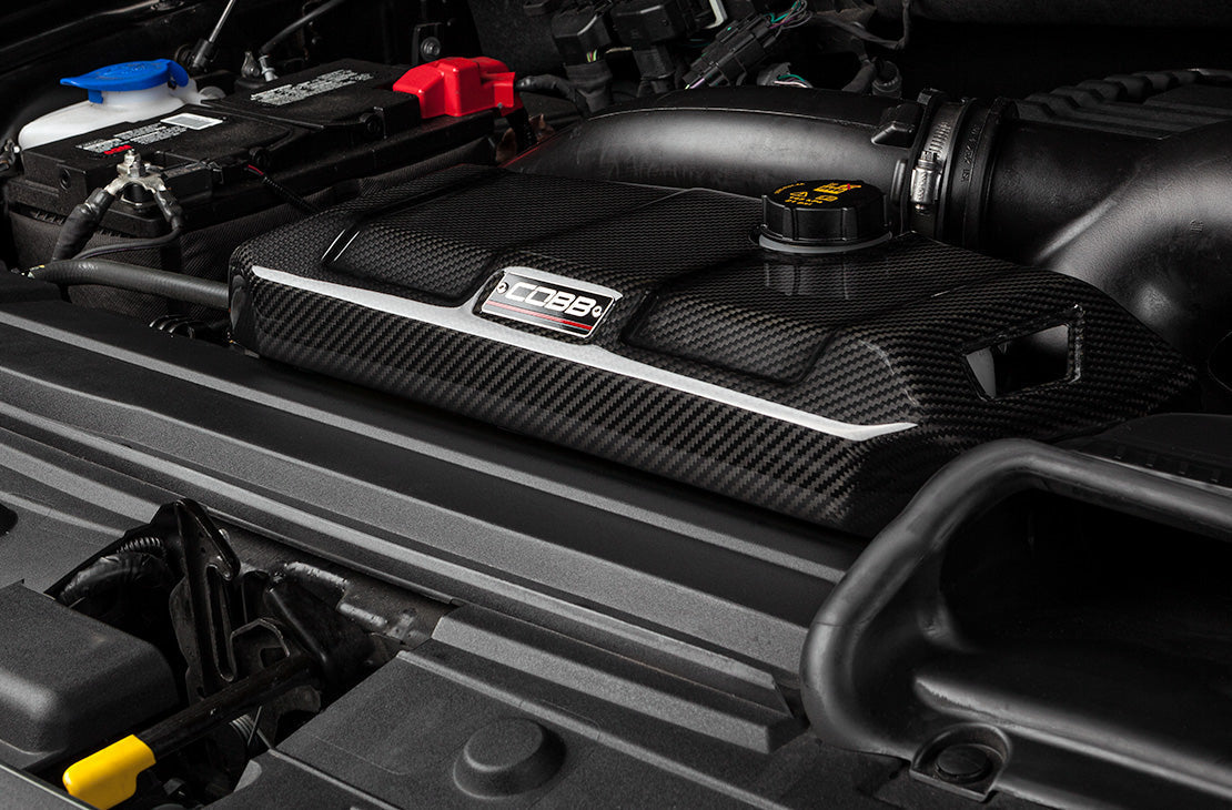 COBB 8F1700 FORD REDLINE CARBON FIBER COOLANT COVER F-150 ECOBOOST RAPTOR/LIMITED/3.5L/2.7L