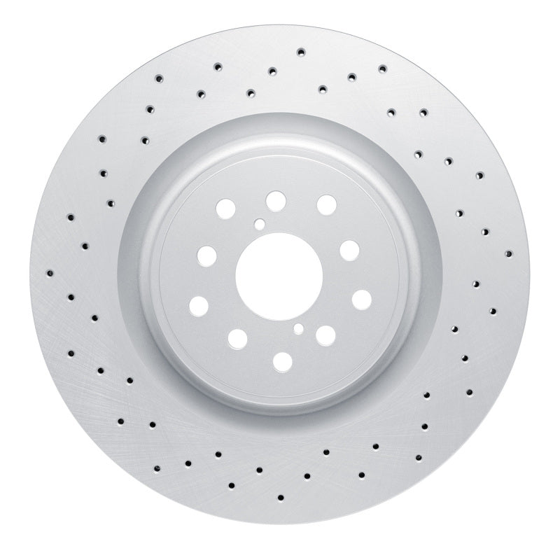 DFC 18-21 Subaru WRX STI Front Drilled Hi-Carbon Alloy Geomet Coated Rotor
