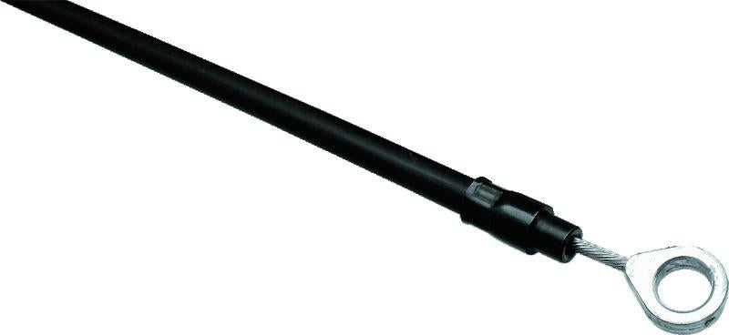 Bikers Choice 87-99 Touring Blackout Clutch Cable +6 Inch 68.75 Length