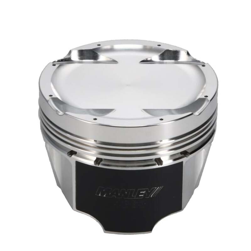 Manley Performance Manley Mitsubishi 4G63/4G63T EVO VIII/IX 85mmSTD -2.5cc Dish Platinum Lightweight Piston Set w/Rings