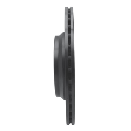 R1 Concepts R1 13-19 Mercedes-Benz GL350 Rear Left Drilled & Slotted Black Brake Rotor
