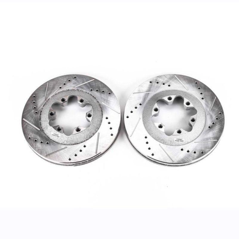 PowerStop Power Stop 09-12 Chevrolet Colorado Front Evolution Drilled & Slotted Rotors - Pair