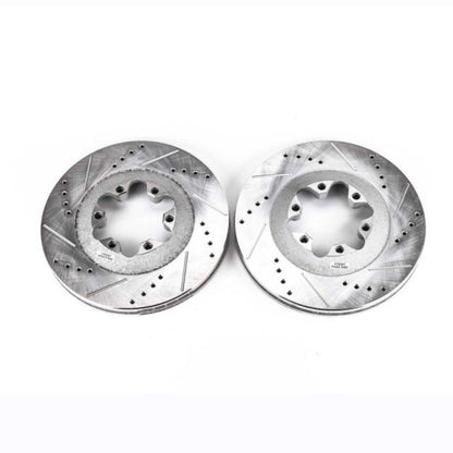 PowerStop Power Stop 09-12 Chevrolet Colorado Front Evolution Drilled & Slotted Rotors - Pair