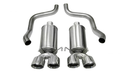 CORSA Performance Corsa 2005-2007 Chevrolet Corvette C6 6.0L V8 Polished Xtreme Axle-Back Exhaust