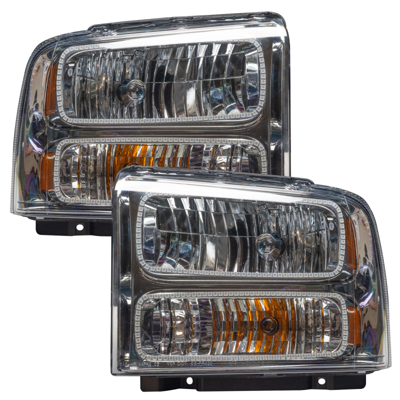 ORACLE Lighting Oracle 05-07 Ford F-250/350 SMD HL - Chrome - ColorSHIFT