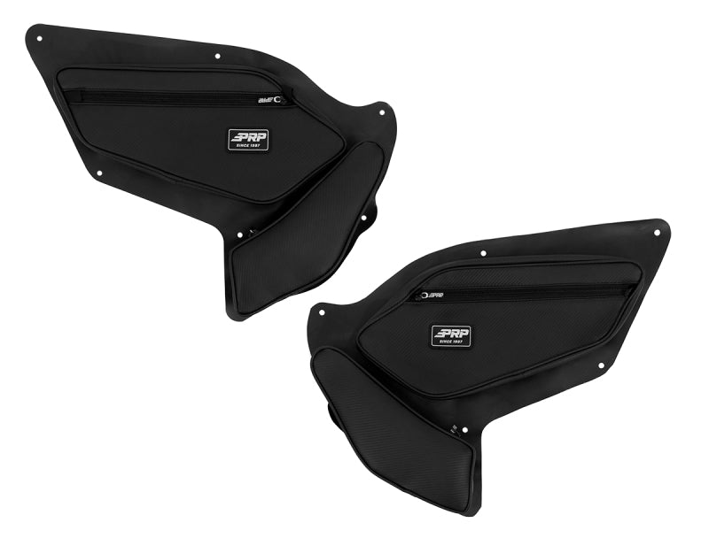 PRP Seats PRP Polaris RZR PRO XP/PRO R/Turbo R Front Door Bags with Knee Pad (Pair)