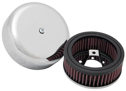 K&N Engineering K&N 4in ID / 5.25in OD / 2in H Custom Assembly Filter designed to fit Harley-Davidson Motorcycles