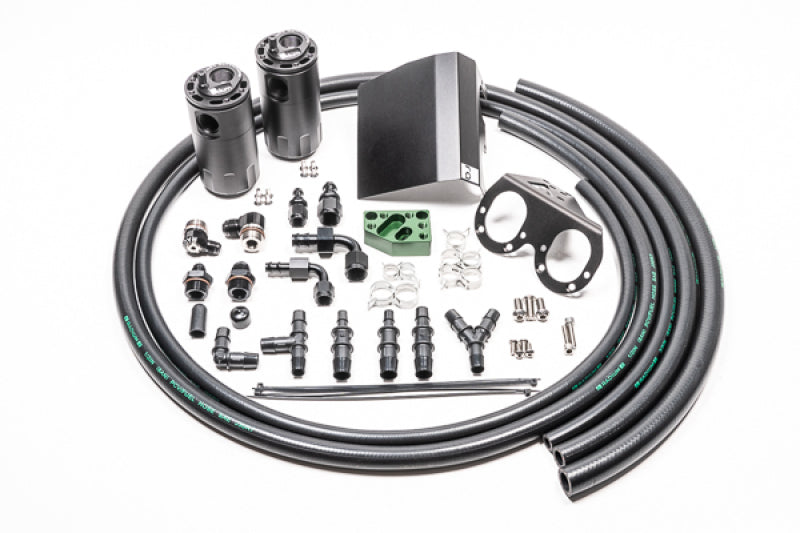 Radium Engineering Radium 02-21 Subaru EJ-Series Fluid Lock Turbo Dual Catch Can Kit