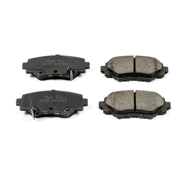 PowerStop Power Stop 14-16 Mazda 3 Rear Z16 Evolution Ceramic Brake Pads