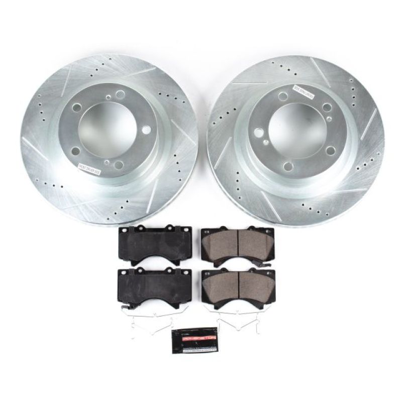 PowerStop Power Stop 16-18 Lexus LX570 Front Z23 Evolution Sport Brake Kit