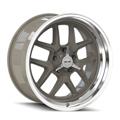 Ridler Wheels Ridler 610 20x10 / 5x114.3 BP / 0mm Offset / 83.82mm Hub Gloss Grey Polished Wheel