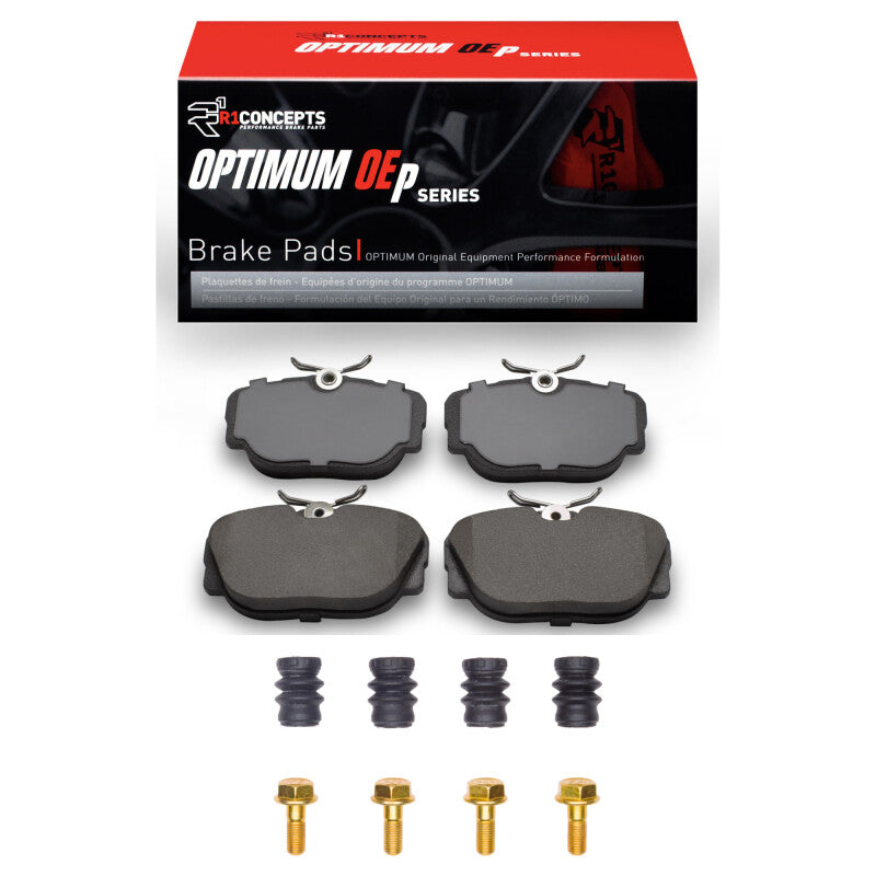R1 Concepts R1 99-04 Land Rover Discovery Rear Optimum OE Pads & Hardware Kit