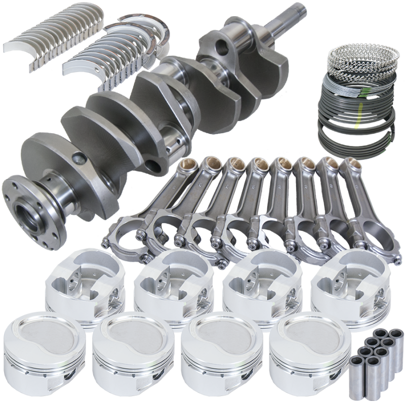 Eagle Ford FE 4.250in Crank 6.700in I-Beam Rods -21cc Inv Dome 4.175in Pistons Rotating Assembly