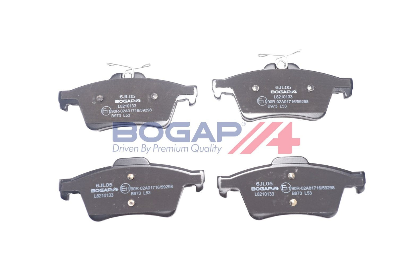 BOGAP L8210133 Brake Pad Set, Disc Brake