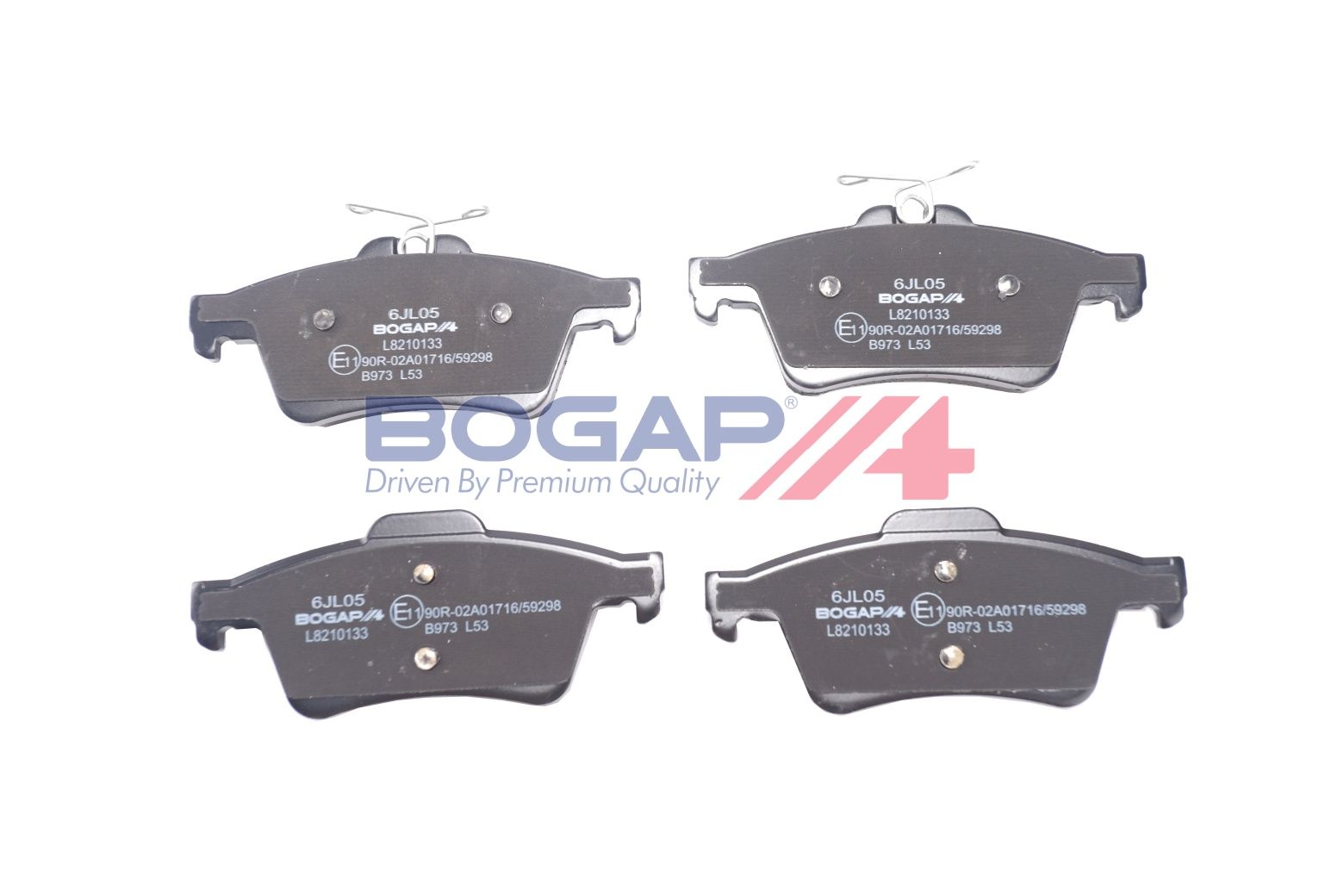 BOGAP L8210133 Brake Pad Set, Disc Brake