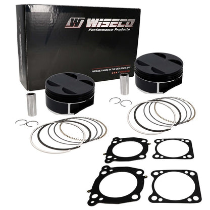 Wiseco HD Milwaukee 8 CVO 117cid 11.01 CR (X) Piston Kit