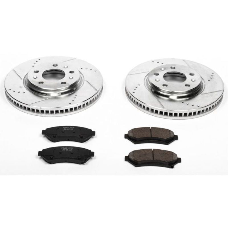 PowerStop Power Stop 2004 Cadillac Seville Front Z23 Evolution Sport Brake Kit