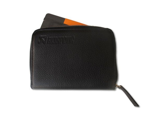 Akrapovic Akrapovic Leather Zip Notebook (M) black