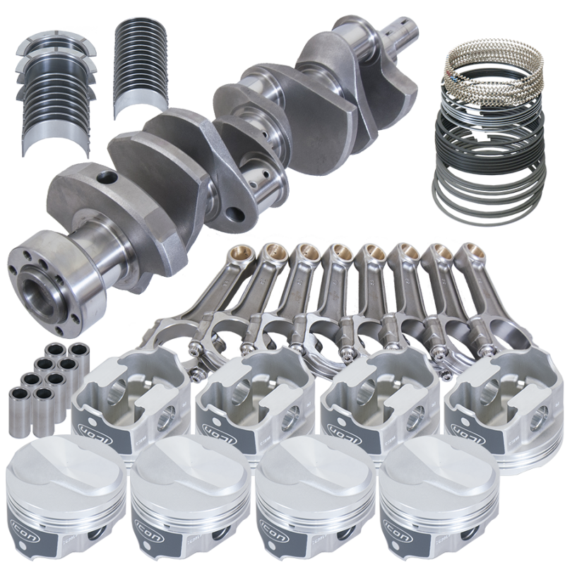 Eagle Chevy 454 1Pc 4.000in Crank 6.135in I-Beam Rods 18.3cc 4.320in Pistons Rotating Assembly