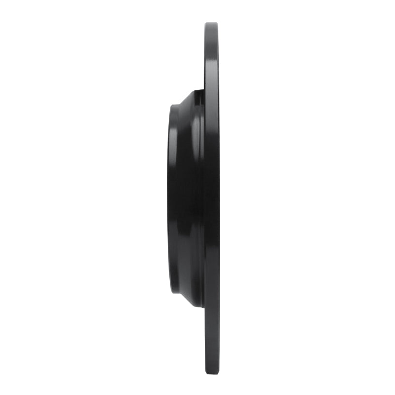 R1 Concepts R1 07-18 Volvo V60 Cross Country Rear Left Drilled & Slotted Black Brake Rotor