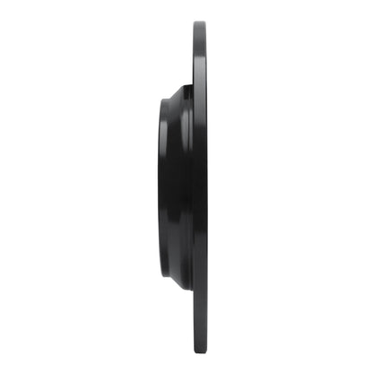 R1 Concepts R1 07-18 Volvo V60 Cross Country Rear Left Drilled & Slotted Black Brake Rotor