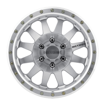 Method Wheels Method MR304 Double Standard 20x10 -18mm Offset 6x5.5 108mm CB Machined/Clear Coat Wheel
