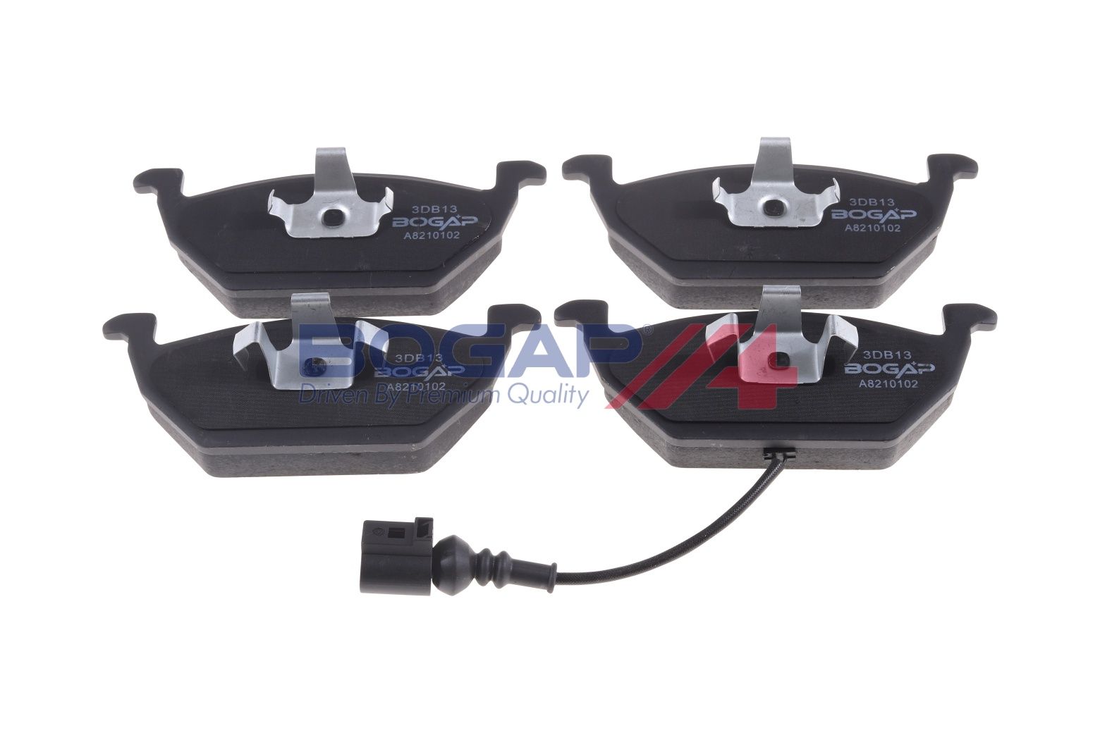 BOGAP A8210102 Brake Pad Set, Disc Brake