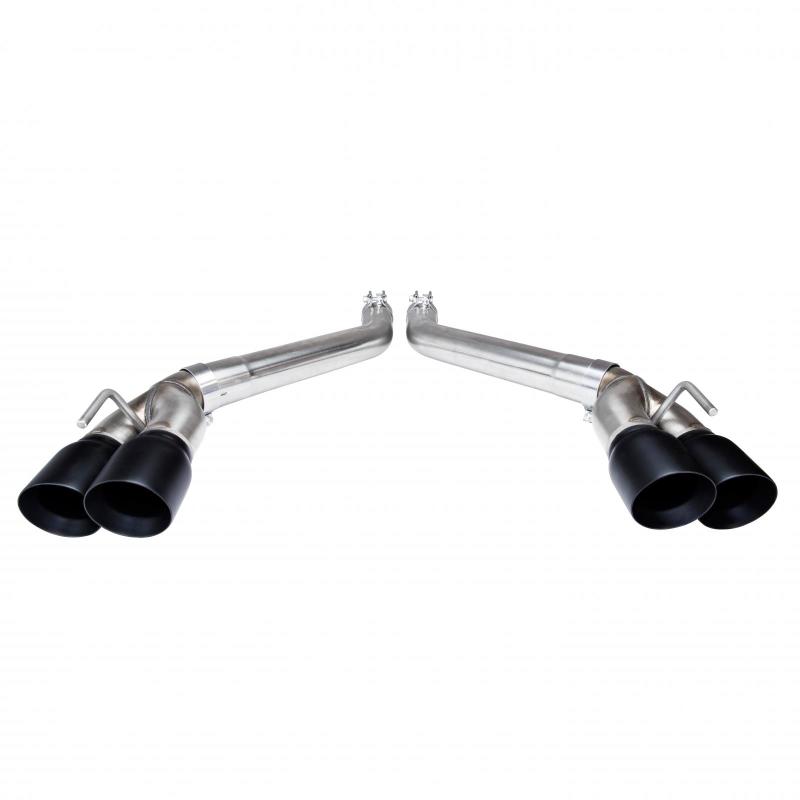 Kooks Headers Kooks 2016 + Chevrolet Camaro SS LT1 3in Axle Back Muffler Delete Exhaust System w/ Black Quad Tips