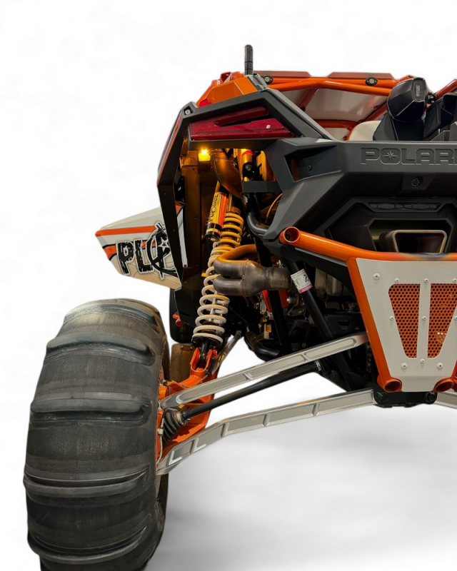 Elektric Off Road Elektric Offroad 2022+ Polaris Rzr Pro Rurbo R Billet High Clearance Radius Rods Anodized Clear