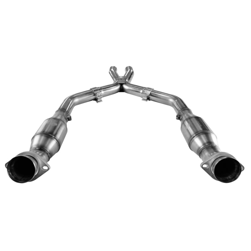 Kooks Headers Kooks 05-10 Ford Mustang GT 4.6L 3V Auto/Manual 2 1/2in x 2 1/2in OEM Cat X Pipe Kooks HDR Req