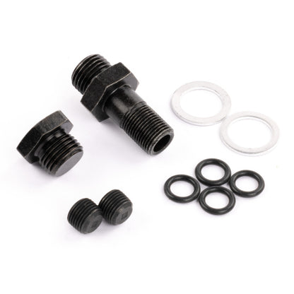 AEM 99-00 Honda Civic Si Black Fuel Rail