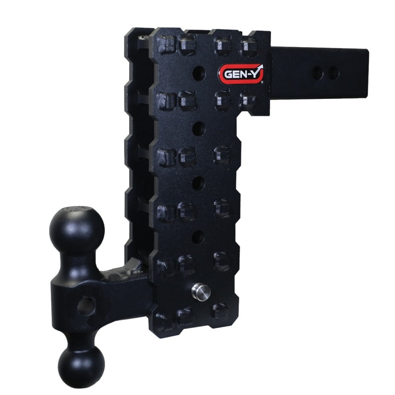 GEN-Y Hitch Gen-Y Phantom-X 2.5in Solid Shank 10in Drop 1.6K TW 16K Hitch w/GH-051 (No Flat Towing)