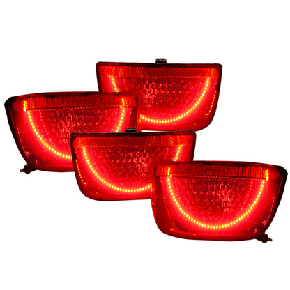 ORACLE Lighting Oracle 10-13 Chevrolet Camaro LED Afterburner Tail Light Halo Kit - Red