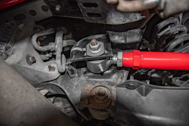 UMI Performance 16-24 Chevrolet Camaro Alignment Toe Arm - Red