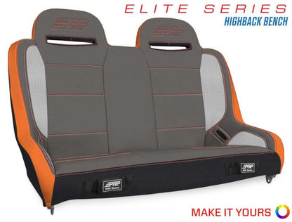 PRP Seats PRP Jeep Wrangler JKU/JLU  Elite Series Suspension Bench Seat