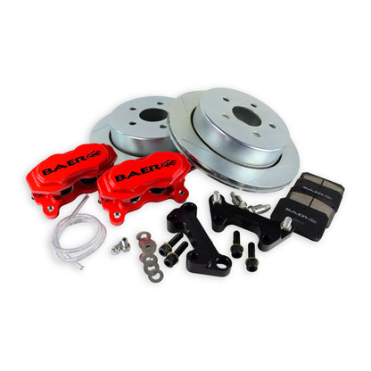 Baer Brakes 20-25 Jeep Gladiator 13in SS4 Rear SZ Brake Kit - Graphite Gray