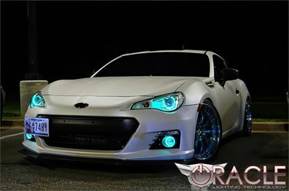 ORACLE Lighting Oracle 13-17 Subaru BRZ LED Fog Light Halo Kit - Green