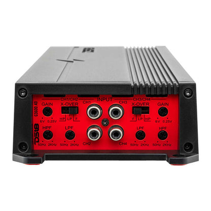 DS18 4-Channel Amplifier 2x 740/4ohm Bridge 4 x 420/2ohm 4 x 300/4ohm Watts RMS
