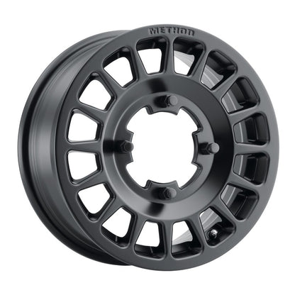 Method Wheels Method MR407 Bead Grip 15x6 / 5+1/51mm Offset / 4x156 / 120mm CB Matte Black Wheel