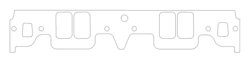 Cometic Gasket Cometic Chevrolet Gen-1 Small Block V8 .059in CFM Intake Manifold Gasket Set - Brodix WP262 Head