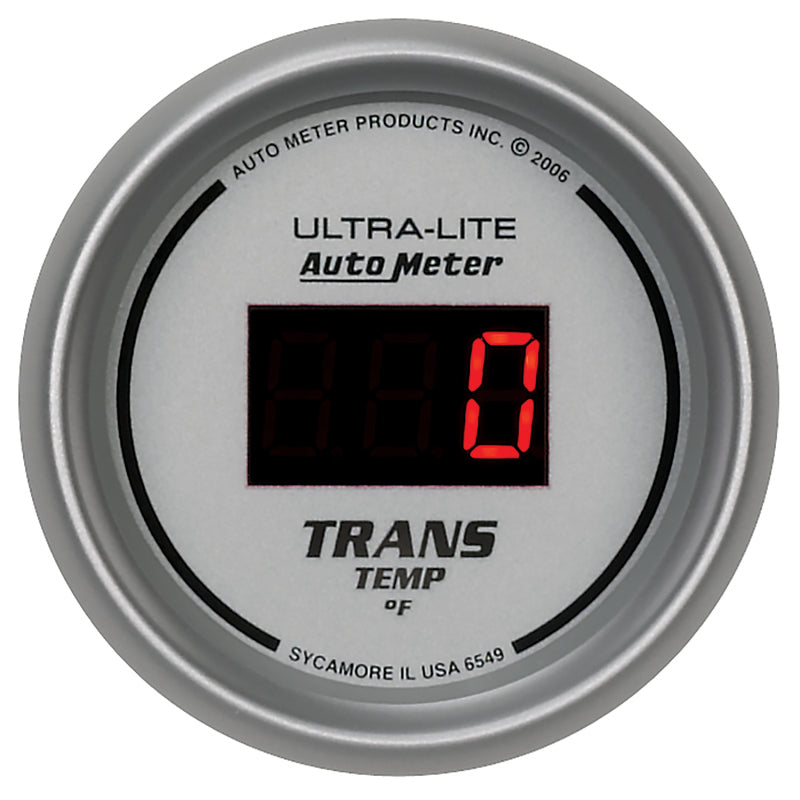Autometer Ultra-Lite 52mm 0-300 Deg F Digital Oil Temperature